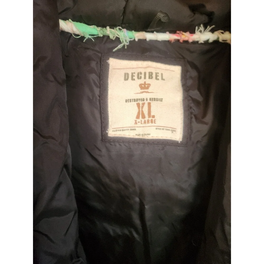 Decibel Destroyed‎ And Rebuilt Parka XL New Zealand Anarctic Research Patch